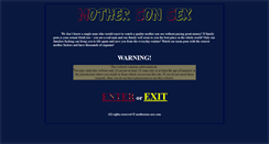 Desktop Screenshot of motherson-sex.com